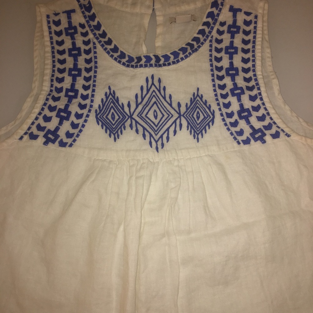 J. Crew tank top blouse